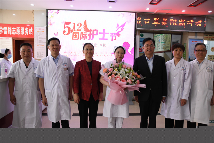 “我們的護士，我們的未來”市衛(wèi)健委領導慰問我院優(yōu)秀護士代表